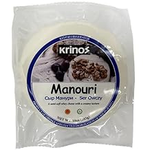 Manouri Cheese | Semi-Soft Cheese | Made From Whey & Sheeps Milk | Krinos |10oz