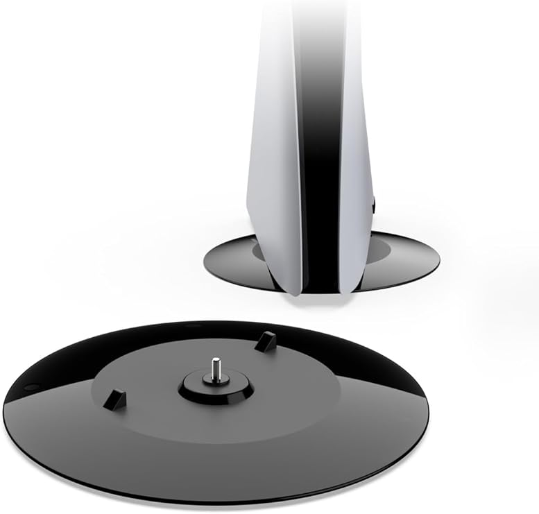DOBE FOMIS ELECTRONICS PS5 Slim Disk/PS5 Slim Dijital Uyumlu Ultra İnce Dikey Stand, Siyah