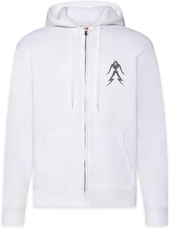 Urban Backwoods District Logo Men Zipper Hoodie Hooded Sweatshirt