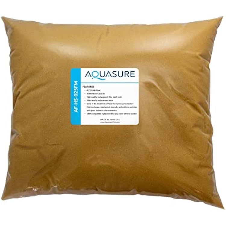 Aquasure 0.25 cu.ft Harmony Series Fine Mesh Water Softening Resin - 8,000 Grains