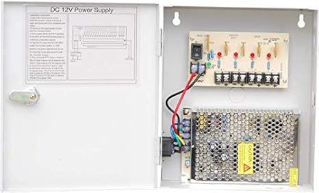 ENS CP1209-5A Power Supply,12V DC, 9Ch, 110V AC Input