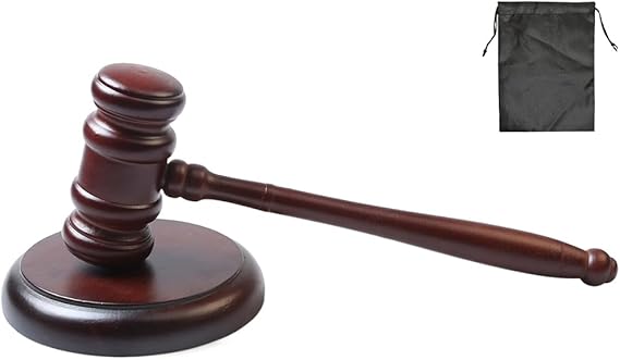 Judge Gavel, Wooden Gavel and Sound Block Set, Judges Hammer, Auction Sale Wooden Gavel, for Lawyers, Meetings, Speeches, Debates, Judges, Auctions