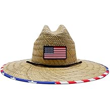 Printed Pattern Straw Sun Hat