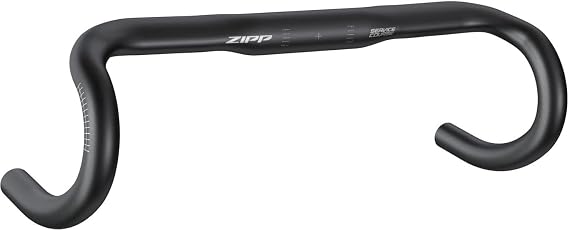 Zipp Speed Weaponry Service Course 70 Ergo Drop Handlebar - Aluminum, 31.8mm, 42cm, Bead Blast Black, B2 | Aluminum