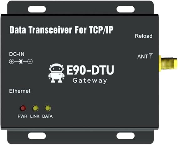 433MHz SX1278 LoRa Modem 30dbm E90-DTU(433L30E) Modbus Ethernet Port Long Range TCP UDP HTTP MQTT