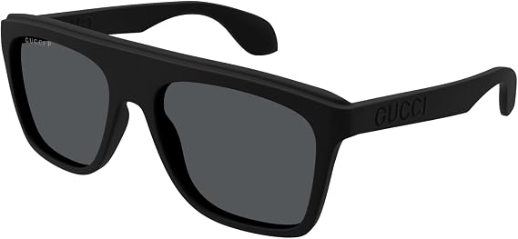 Gucci GG1570S 006 Black/Grey Polarized Square Men's Sunglasses