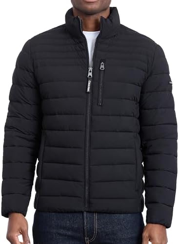 Calvin Klein Mens Full Zip Down Puffer Coat