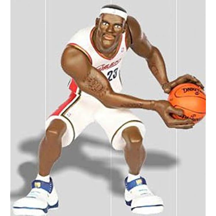 Upper Deck All Star Vinyl Lebron James Figure Upper Deck White Jersey