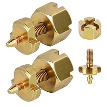 2 Pack HC1B Pivot Pin Set Replacement for Malco HC1 HC2 / for Grainger 1ELG5 1ELH8 Sheet Metal Hole Cutters, Heavy-Duty Pivot Pin Tool for Malco Adjustable Hole Cutter