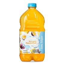 Zero Sugar Pineapple Passionfruit Juice Drink 64 fl oz, Refreshing Tropical Flavor, Low Calorie, No Added Sugar