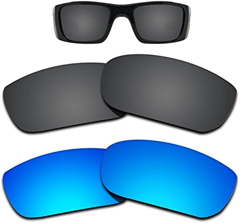 Polarized Replacement Lenses Compatible with Oakley Fuel Cell OO9096 Sunglasses,12MM Glare Proof
