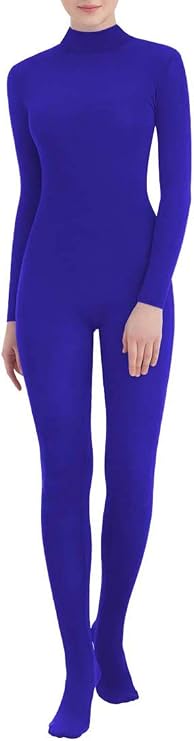 LinvMe Women's Sexy See Through Second Skin Bodysuit Zentai