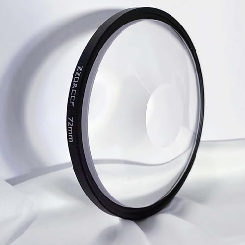ZZQ&CCF Spiral Halo Camera Lens Filter,67mm Special Effect Filters, Photography Accessories Creative Photography Prism Filter for DSLR Video and Photo