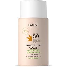Babe Laboratorios Sunscreen Mattifying Super Fluid Color - Matlaştırıcı Güneş Kremi