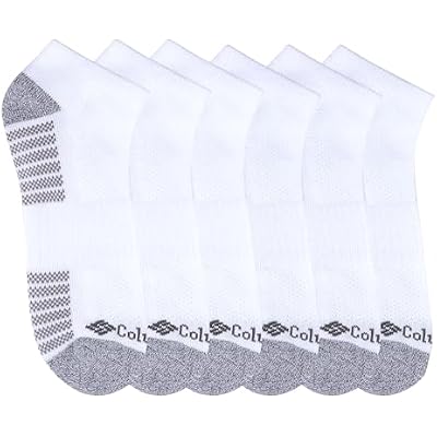 Columbia Men's 6 Pack Athletic No Show Socks