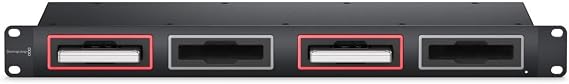 Blackmagic Design MultiDock 10G Super Fast Rack Mount 4-Slot USB-C Disk Dock