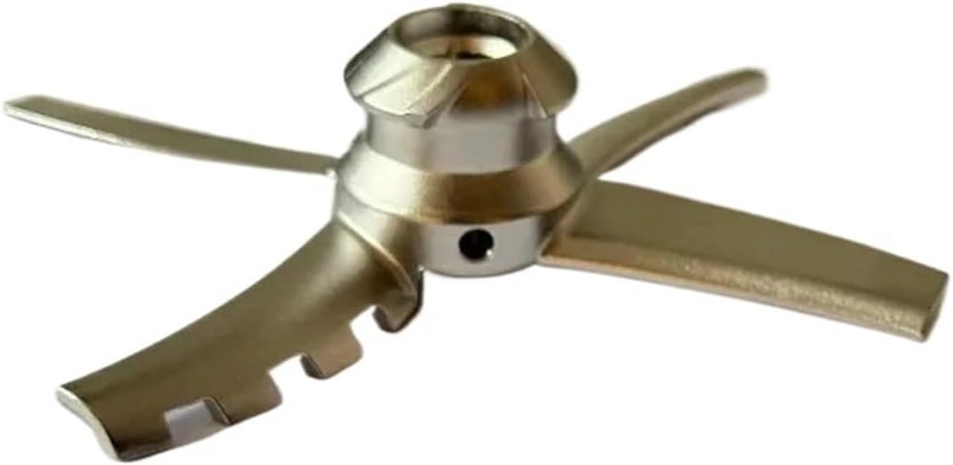 Suitable for silver metal material, suitable for Ninja Ice Cream Machine Blade NC300/NC500 2 kinds replacement blades. 1 pcs
