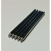 Blue, Medium Tip Generic Refills for Livescribe Pulse, Echo or Sky Pens. Smooth-Writing Premium German Ink.