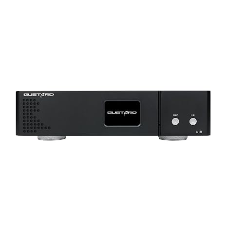 GUSTARD DDC-U18 Digital Interface USB Interface DSD512 PCM768K XU216 Grand Isolation AS338 Femt Second Hi-END gustard Black