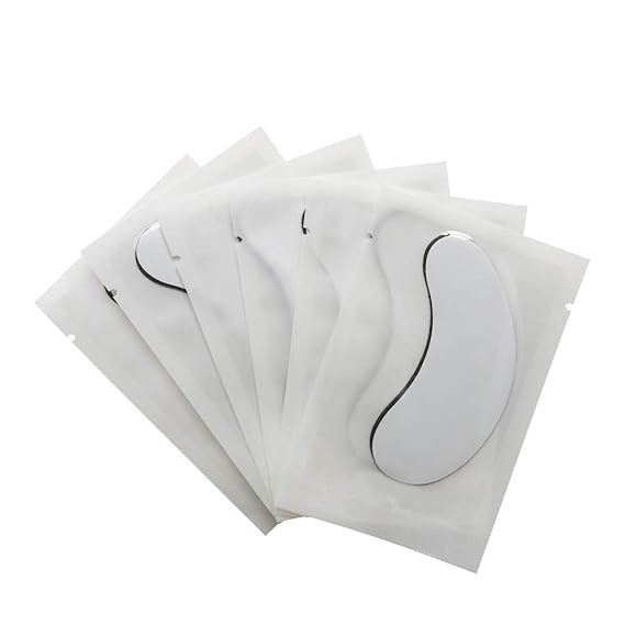 Amber Lash UV Light Blocking Sheets for LED Eyelash Extensions [50 pair]