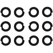 12 sets of 3/8" Impact Retaining Ring,Square Drive Socket Retainer Ring Clip with O-Ring Or Type Impact Wrenchs