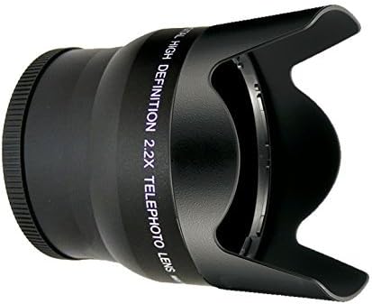 Hila 2.2X High Definition Super Telephoto Lens for Fujifilm XC 50-230mm f/4.5-6.7 OIS (This Lens Mounts On Top of The Fujifilm XC 50-230mm f/4.5-6.7 OIS Lens)