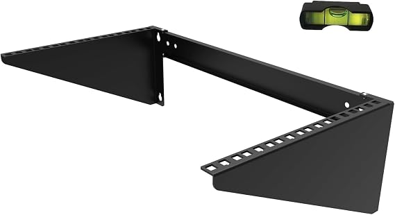 6U Vertical Wall Mount Rack-Heavy Duty 125 Capacity