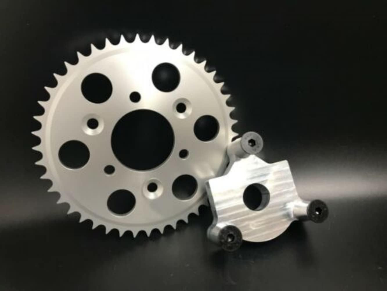 CDHPOWER 1 Rear Hub Adapter and 44T CNC Sprocket 2 Stroke Gas Motorized Bicycle 66cc80cc48cc50cc