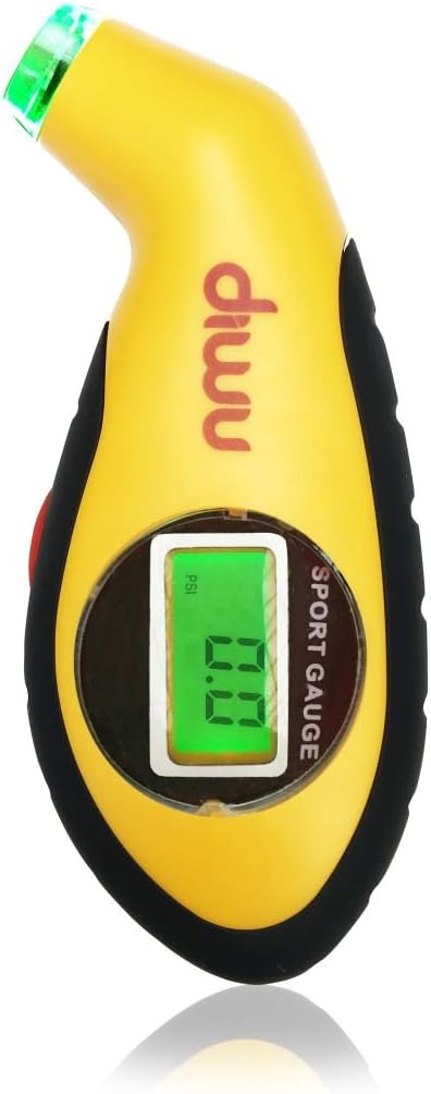 Diwu Digital Tire Air Pressure Meter Illuminated