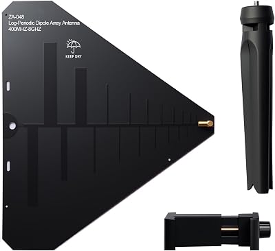 AURSINC ZA-048 LDPA Log-Periodic Dipole Array Antenna 400MHz-8GHz for Tinysa Ultra Spectrum Analyzer