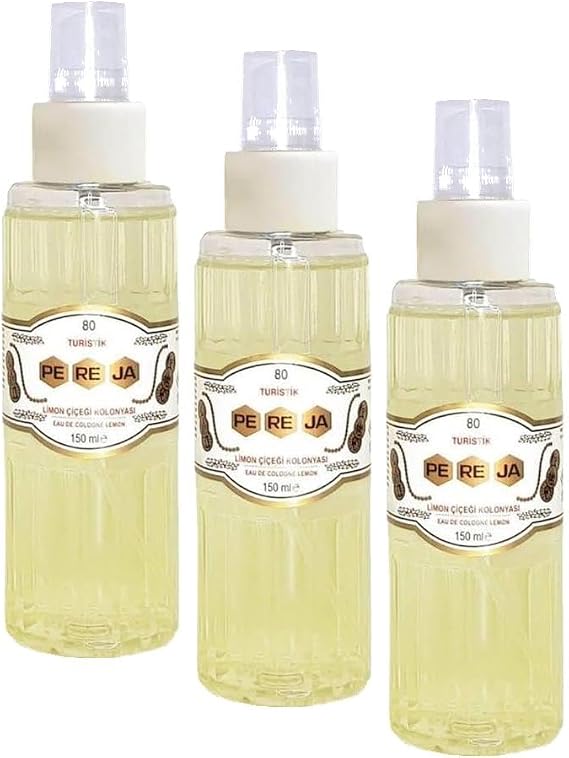 Pereja Kolonya 150ml Pet Sprey Limon (3 paketi)
