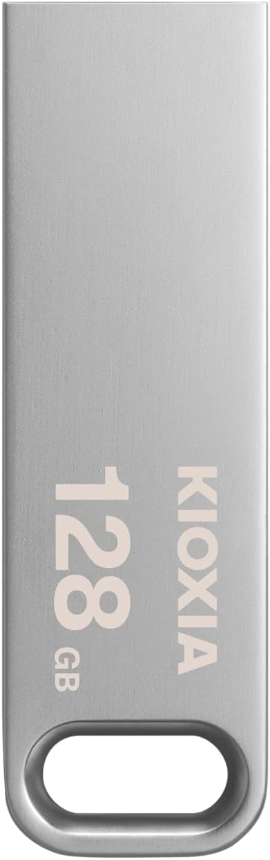 KIOXIA TransMemory U366 128GB USB Memory – USB 3.2 Gen 1, Metal