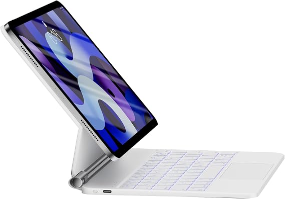 HOU Keyboard Case for iPad Air 11",Air 5/4 gen & iPad Pro 11" 1/2/3/4 gen