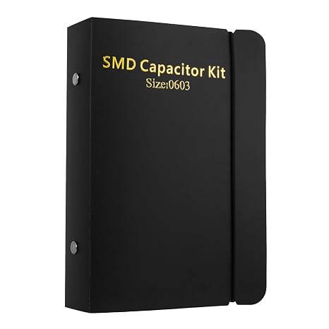 SMD 0603 Capacitor Kit, 0603 Capacitors Assortment Folder