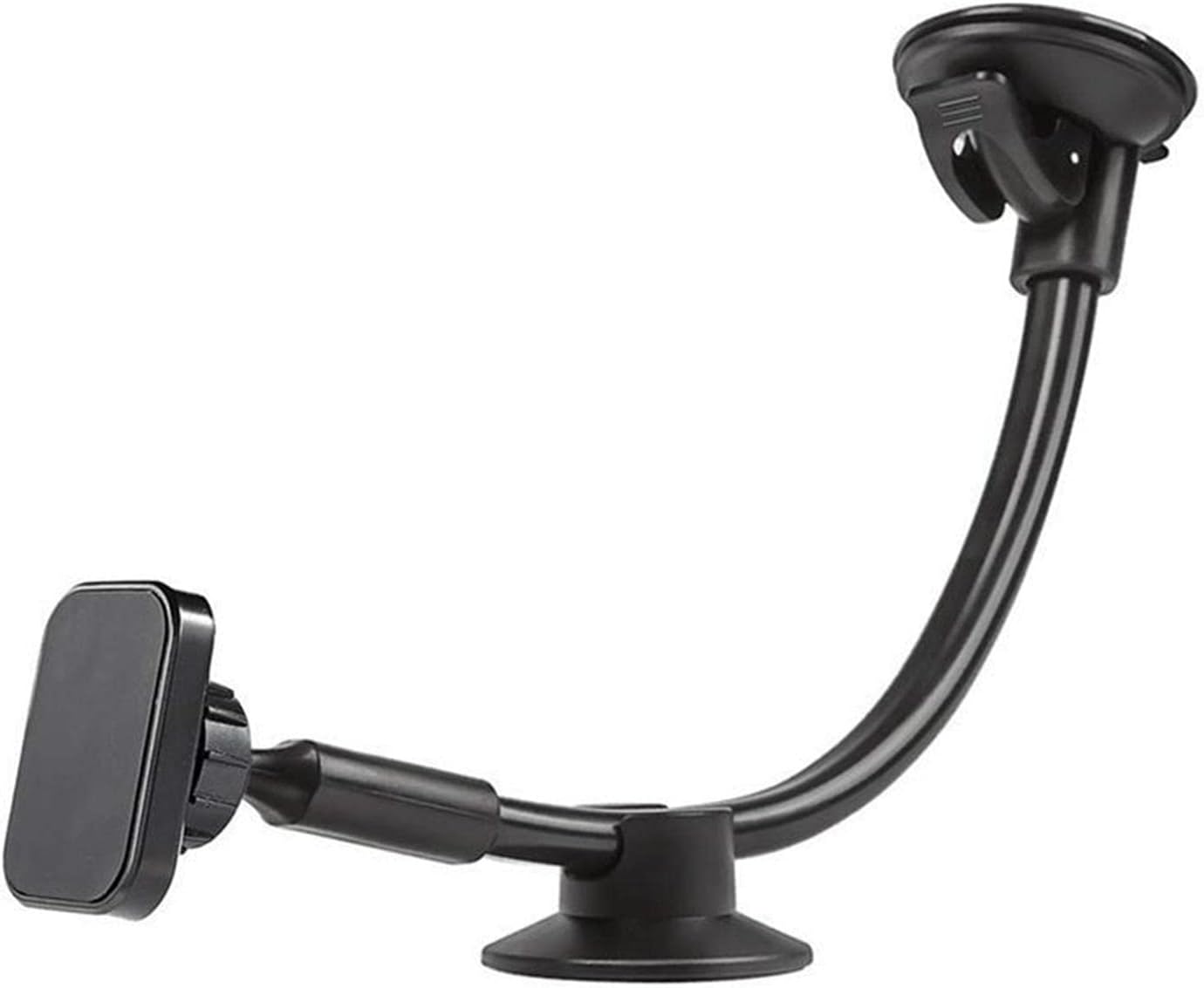 BAWAQAF Universal Magnetic Phone Holder Car Long Arm Windshield Dashboard Magnet Car Holder Mount Dock,Fit for Phone Mobile Stand for iPhone