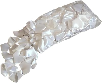 jojomis 169x Satin Ribbon Rose Petals for DIY Sewing Crafts, Everlasting Floral Bouquets, Ornament for Themed Party, Valentines Day, Holiday