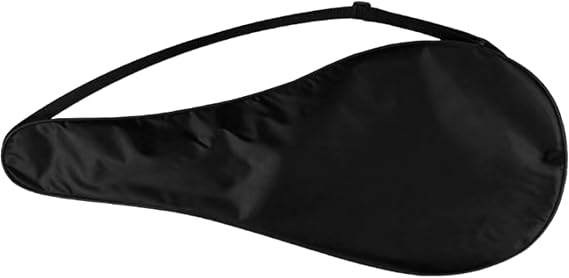 Tennis Racket Protective Cover, Lightweight Racket Carry Bag with Adjustable Shoulder Strap, 70 x 30 cm
