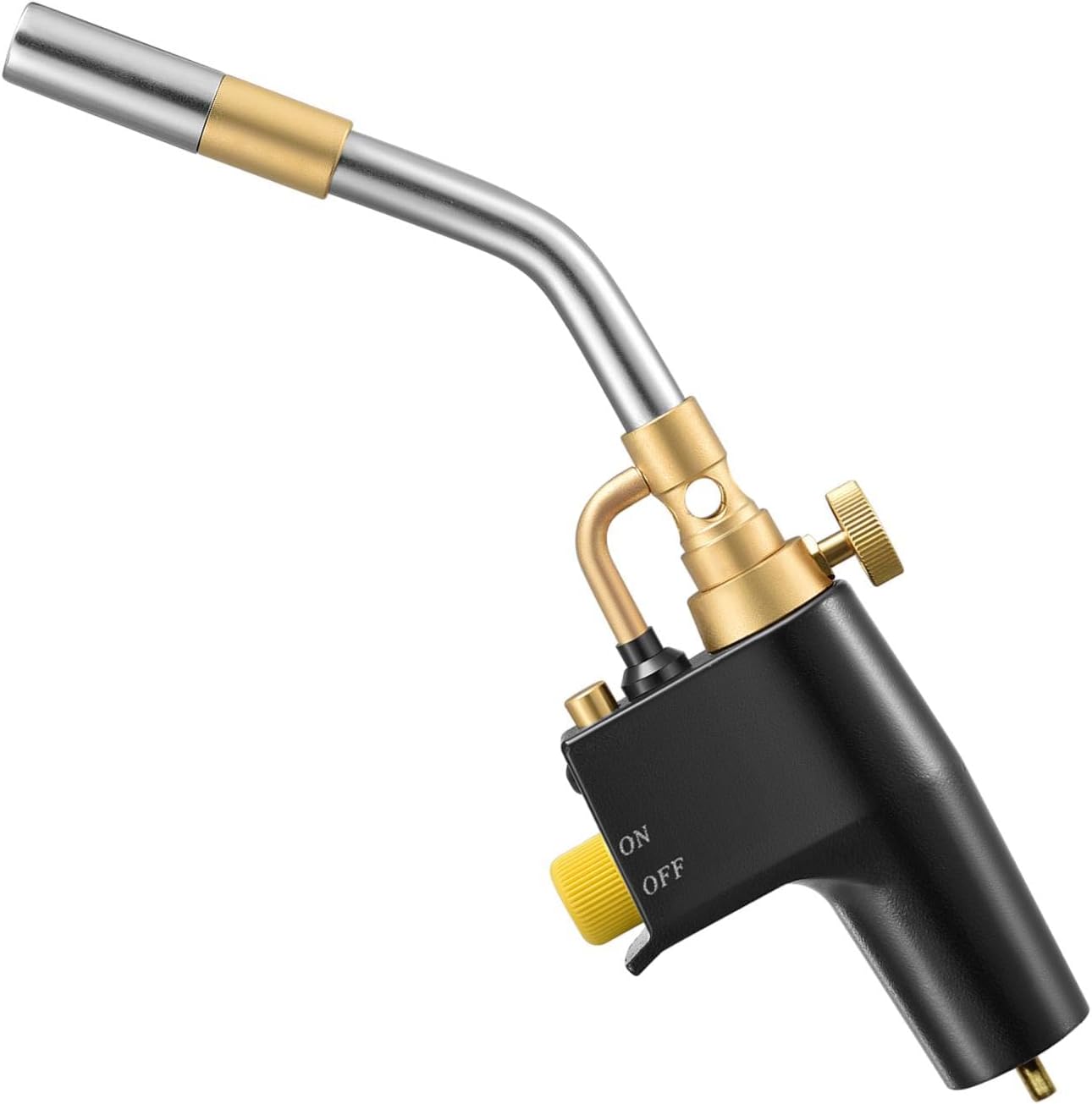 High Intensity Propane Torch Head for MAP Pro MAPP Propane Tank Portable Trigger Start Soldering Torch for Gas Welding Stripping Paint Searing Steak