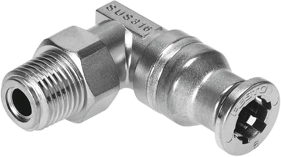 Original CRQSL-1/8-8 162873 Push-in L-Fitting (10 Units/Package)