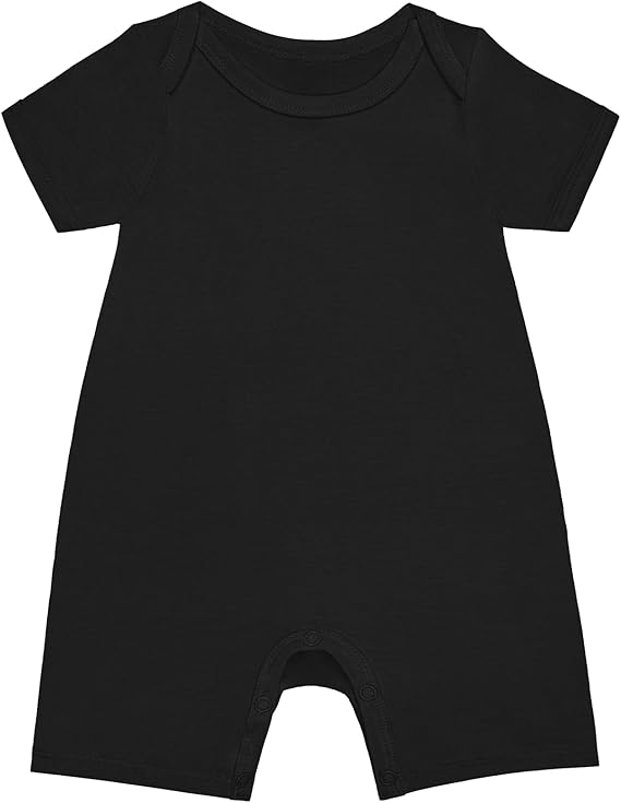 GUISBY Baby Rayon Romper Pajamas, 0-24M