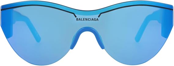 Balenciaga Shield-Frame Recycled Acetate Sunglasses