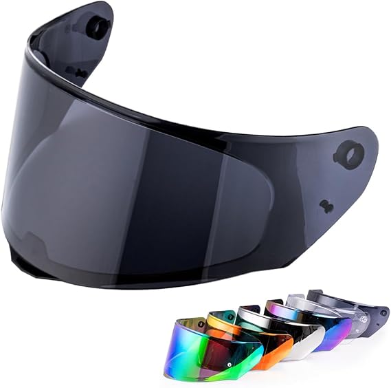 VCOROS Motorcycle Helmet Visor for Assault/Rapid/Stream Outer Face Shield | UV400 Protection,Motorcycle Helmet Visor Shield for Assault/Rapid/Stream/FF320/FF328/FF353/FF800 Helmet Accessories