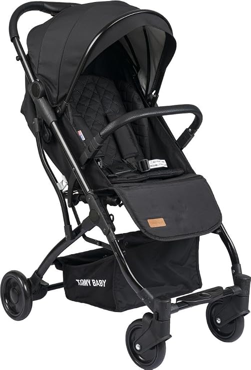TommyBaby Golf Kabin Bebek Arabası Black Kabin Boy Siyah