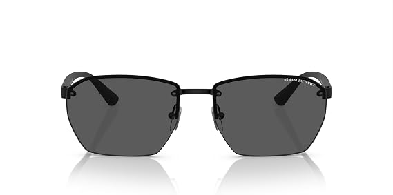 Armani Exchange mens Ax2048s Rectangular Sunglasses
