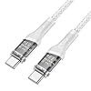 hoco U111 Skeleton Type-C to Type-C Cable U111-TT Series Gray