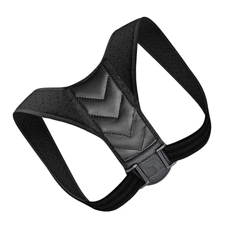 Posture Corrector for Sitting Adjustable Hunchback Support Device Invisible Back Brace for Improved Posture for Office Use and Daily Activities