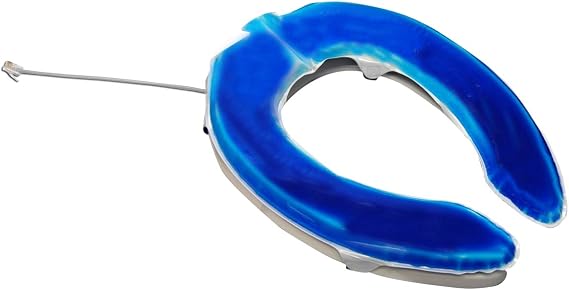 Skil-Care Gel-Foam Toilet Seat Cushion with Built-In Sensor, Replacement for ChairPro and MultiPro Alarm Systems, 15"W x 18.5"D, Pressure Relief & Comfort, 909378