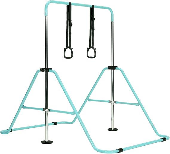 Gymnastics Bar,Adjustable Horizontal Bar Gymnastics Training Kip Bar Gymnastics Equipment for Home Indoor outdoor