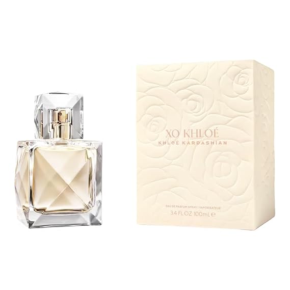XO KHLOE Eau de Parfum for Women, Floral Woody Fragrance Spray, 3.4 oz / 100 ml