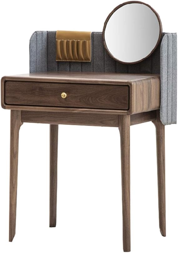 Dressing Table Wool Hoarding Nordic Style Dressing Table Solid Wood Dressing Table Simple Bedroom Dressing Table wood